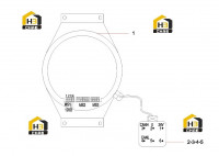 Датчик угла длины 12889986