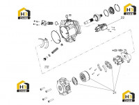 Насос гидравлический (часть2) B220301000240