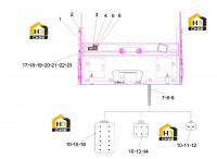 Переключатель передней панели 13484262
