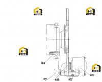 Тормоз стоянки 60308535