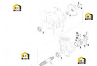 Вал выходной 60139925