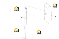 Зеркало заднего вида правое 10182064