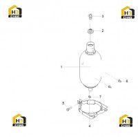 Аккумулятор тормозной 125811890