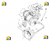 Коробка передач в сборе 125811564