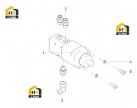 Клапан тормозной в сборе 125811895