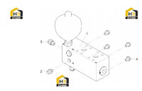 Клапан управляющий 125811468