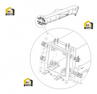 Крепление стрелы 125811730