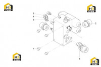 Узел клапана подачи топлива 125811081