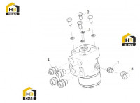 Узел рулевого механизма 125811060