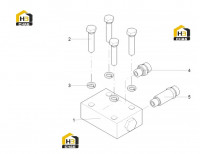 Замок гидравлический 125811471
