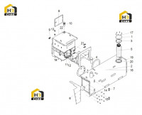 Бак гидравлический 125811816
