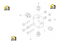 Клапан многоходовой сливной 125811087