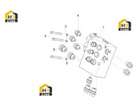 Клапан регулирующий цилиндра 125811153