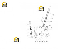 Глушитель в сборе 125812932