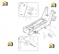 Рама в сборе 125819161