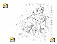 Радиатор в сборе 125813009