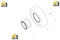 Шина и диск 125811444