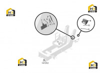 Система контроля заднего хода 125811433