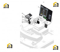 Система электрики кабины 125818663
