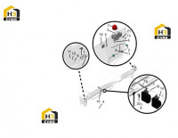 Система электрики стрелы 125811092