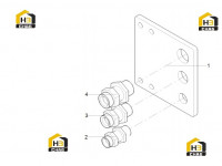 Соединитель шлангов 125811152