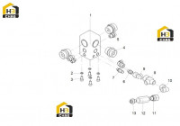 Соединитель трехходовой 125811888