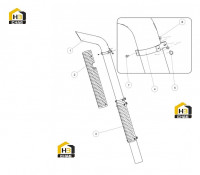 Труба выхлопная 125811484