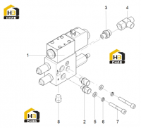Клапан стояночного тормоза