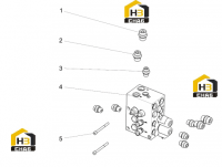 Клапан трубопровода спредера
