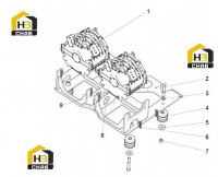 Крепление масляного насоса