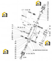 Ось рулевая