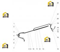 Трубопровод спредера