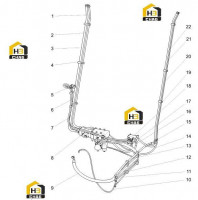 Трубопровод телескопической системы