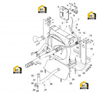 Радиатор в сборе 125811551