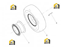 Шина и диск 125811444