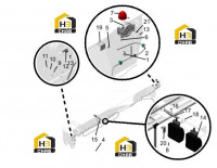 Система электрики стрелы 125811092