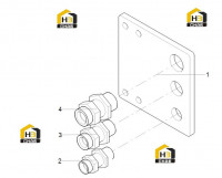 Соединитель шлангов 125811152