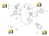 Узел клапана подачи топлива 125811081