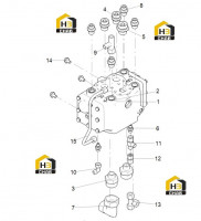 Узел усилителя расхода 125811059