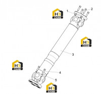 Вал карданный 125810060