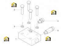 Замок гидравлический 125811471