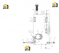 Бак топливный с комплектующими 251808939