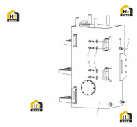 Бак топливный в сборе 251808997