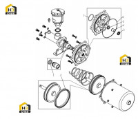 Комплектующие тормозного цилиндра 800987414