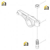 Коромысло впускное