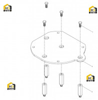 Кронштейн глушителя