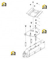 Кронштейн воздушного фильтра