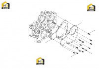 Крышка передняя картера шестерен