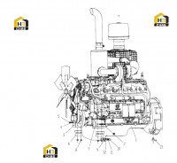 Двигатель в сборе 251809349