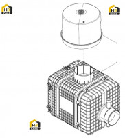 Фильтр воздушный в сборе